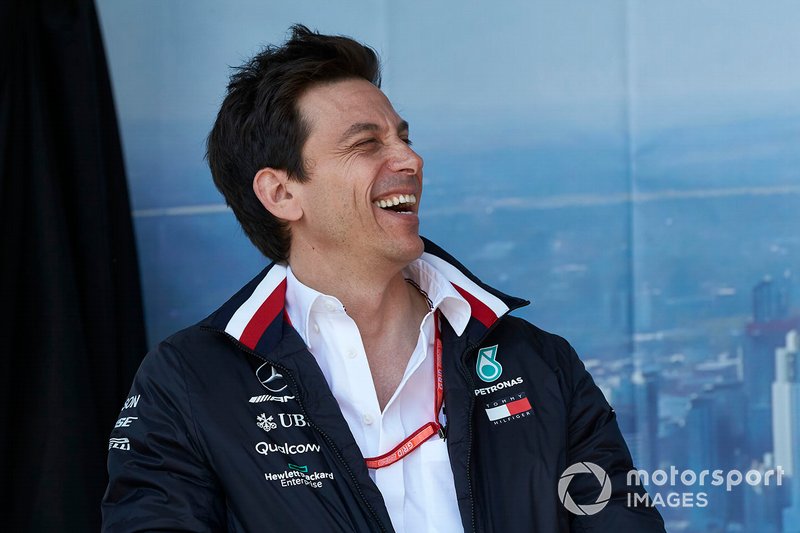 Toto Wolff, Direttore esecutivo (Business), Mercedes AMG, sul palco