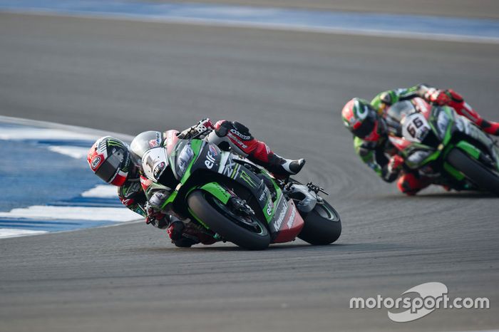 Jonathan Rea, Kawasaki Racing Team y Tom Sykes, Kawasaki Racing Team