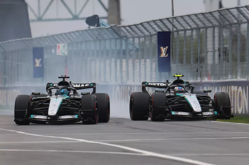 Andrea Kimi Antonelli, Mercedes, George Russell, Mercedes