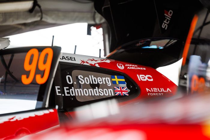 Oliver Solberg, Elliott Edmondson, Toyota Gazoo Racing WRT Toyota GR Yaris Rally1