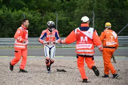 Chute de Scott Redding, Pramac Racing