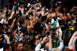 Race winner Lewis Hamilton, Mercedes AMG F1
