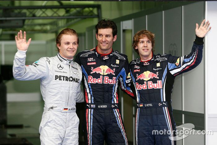 Nico Rosberg, Primera ranura de la primera fila de Mercedes AMG F1 - Malasia 2010