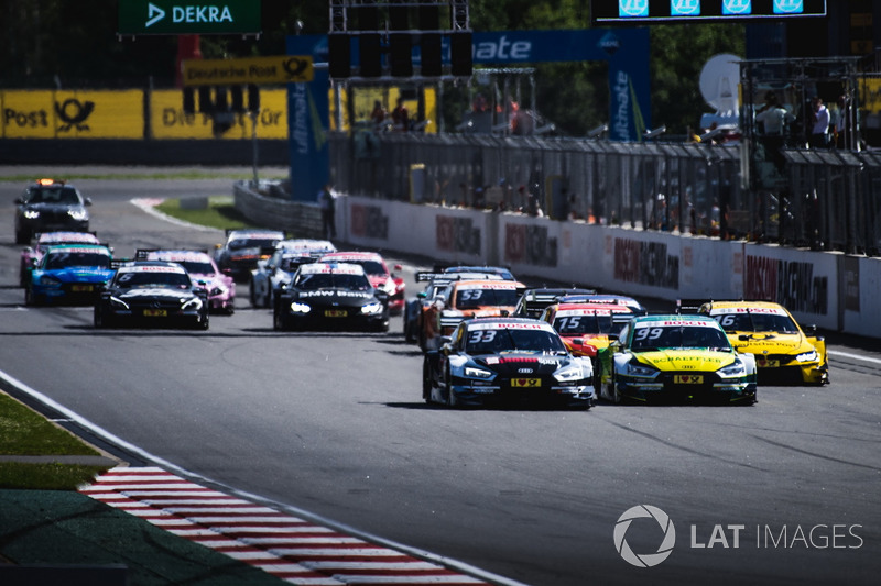 Start: René Rast, Audi Sport Team Rosberg, Audi RS 5 DTM, führt