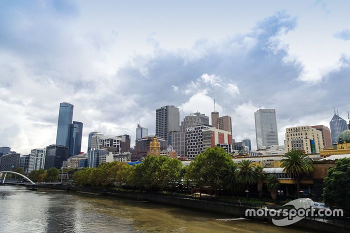 Una mirada de Melbourne sobre el río Yarra