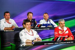 Eric Boullier, McLaren, Toto Wolff, Mercedes AMG, Christian Horner, Red Bull Racing, Paddy Lowe, Wil