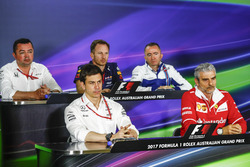 Eric Boullier, McLaren, Toto Wolff, Mercedes AMG, Christian Horner, Red Bull Racing, Paddy Lowe, Wil
