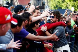 Fernando Alonso, McLaren con fans