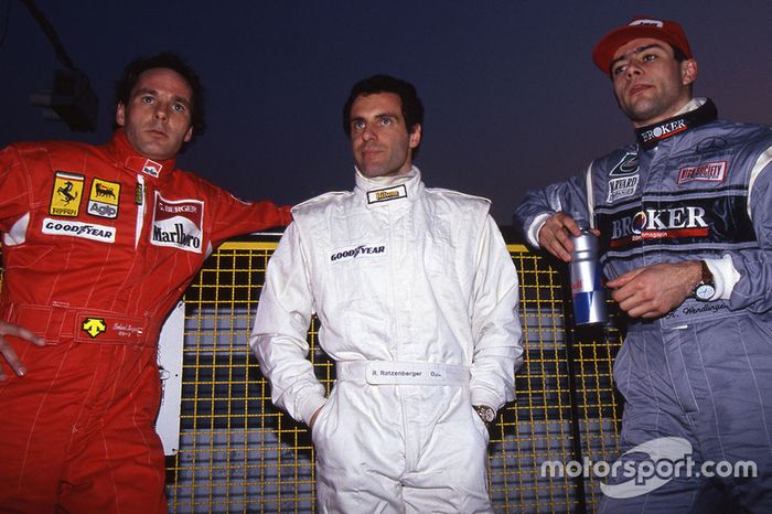 Gerhard Berger, Ferrari, Roland Ratzenberger, Simtek, Karl Wendlinger, Sauber