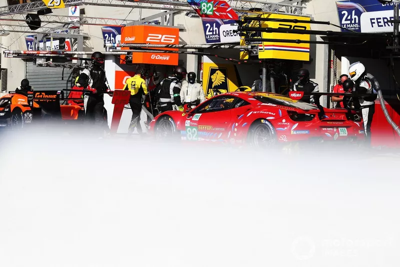 #82 Risi Competizione Ferrari 488 EVO: Olivier Pla, Sebastien Bourdais, Jules Gounon