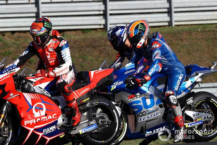 Francesco Bagnaia, Pramac Racing, Alex Rins, Team Suzuki MotoGP