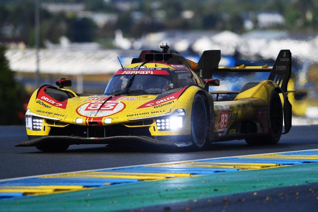 #83 AF Corse Ferrari 499P: Robert Kubica, Robert Shwartzman, Yifei Ye