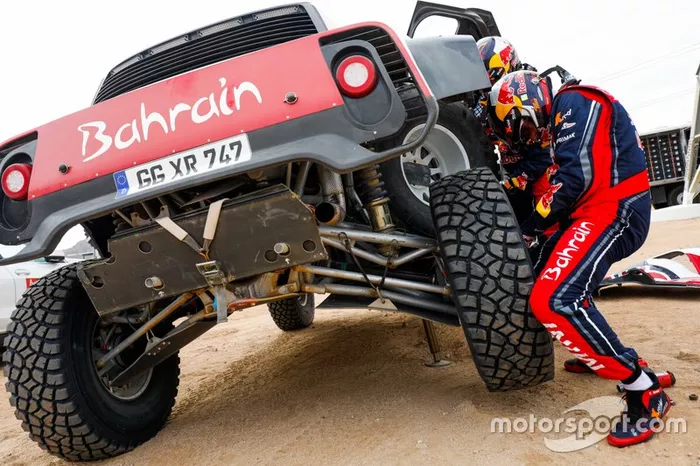 #302 JCW X-Raid Team: Stephane Peterhansel, Paulo Fiuza
