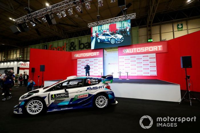 Lanzamiento de la decoración M-Sport Ford Fiesta 2020 en el stand de Autosport