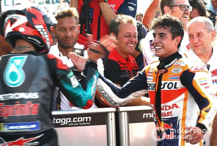 Fabio Quartararo, Petronas Yamaha SRT, Marc Márquez, Repsol Honda Team