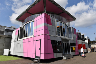 Force India F1 motorhome