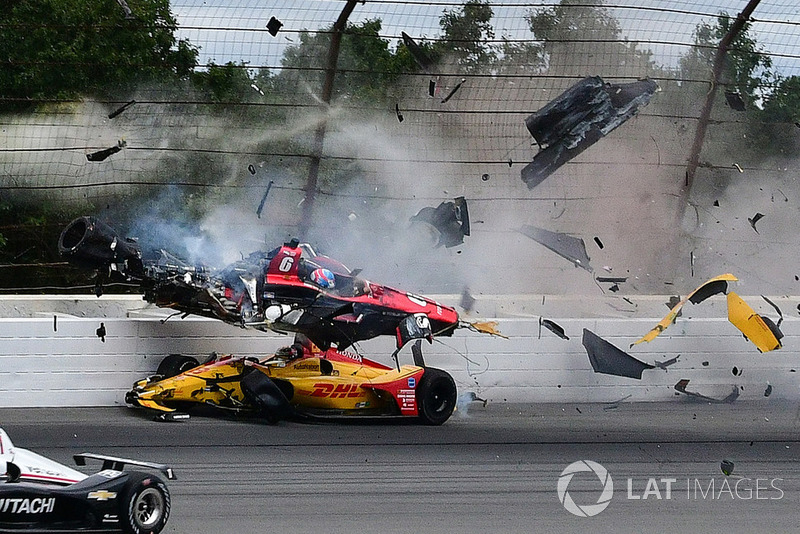 Robert Wickens crash at Pocono