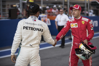 Lewis Hamilton, Mercedes AMG F1, Sebastian Vettel, Ferrari