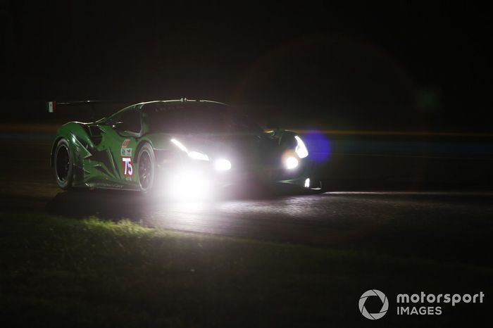 #75 Iron Lynx Ferrari 488 GTE EVO LMGTE Am de Pierre Ehret, Christian Hook, Nicolas Varrone 