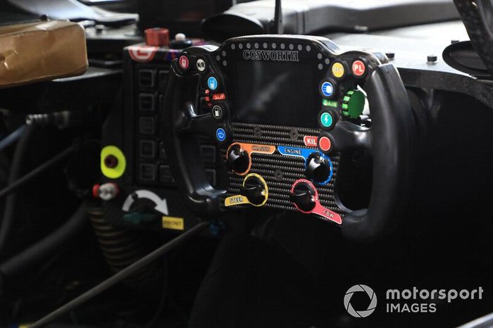 Volante del #22 United Autosports Ligier JSP217 Gibson