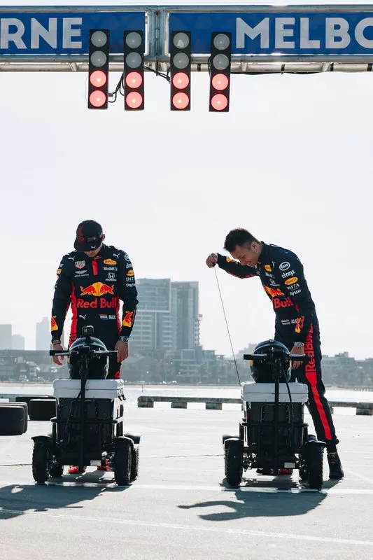 Max Verstappen, Red Bull Racing, Alex Albon, Red Bull Racing
