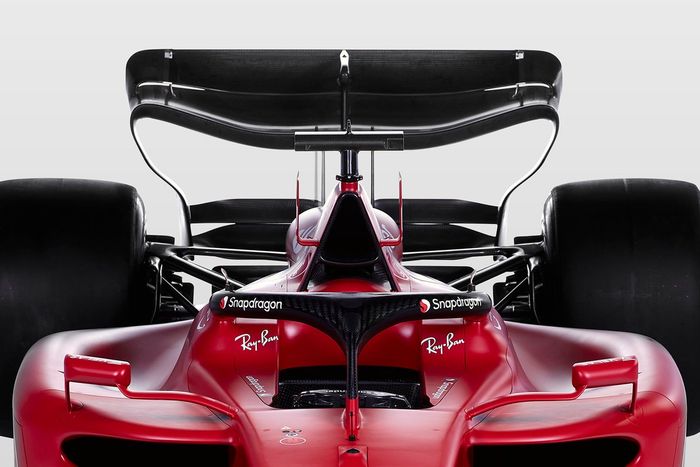 Detalle del Ferrari F1-75