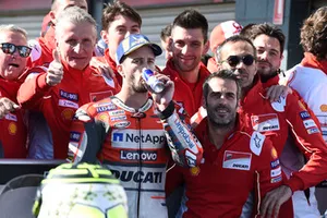 Troisième place pour Andrea Dovizioso, Ducati Team