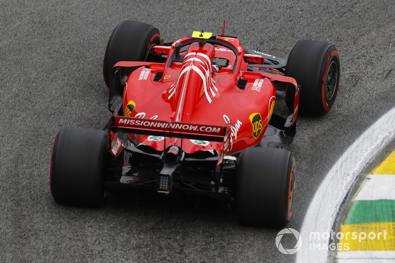 Kimi Raikkonen, Ferrari SF71H.
