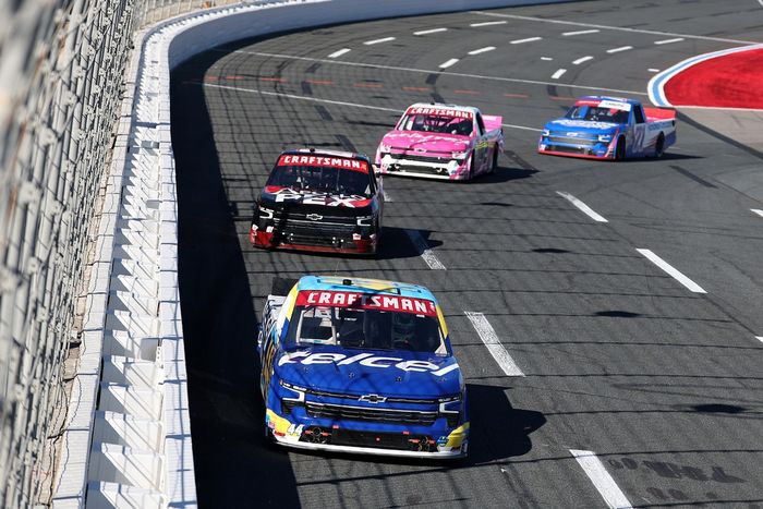 Andres Perez De Lara, Chevrolet, Connor Mosack, Chevrolet, Matt Mills, Chevrolet, Rajah Caruth, Chevrolet