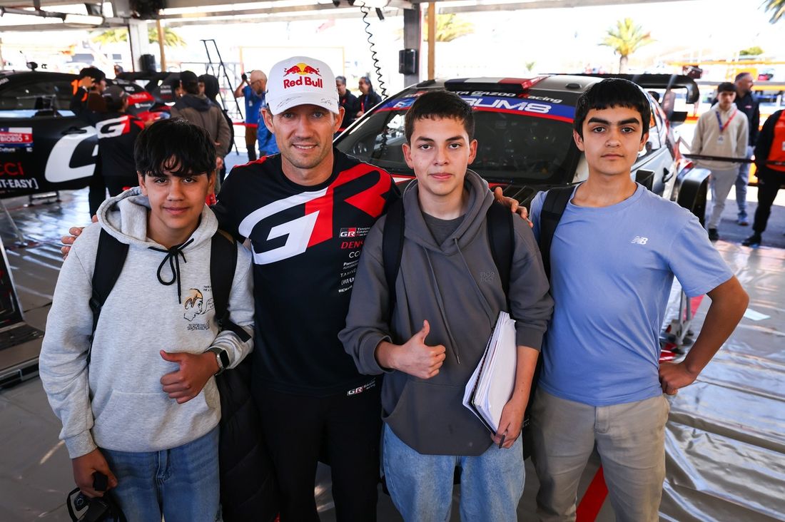 Sébastien Ogier, Toyota Gazoo Racing WRT z uczniami