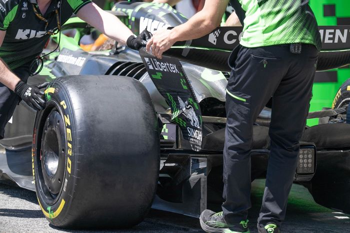 Sauber C45 technical detail