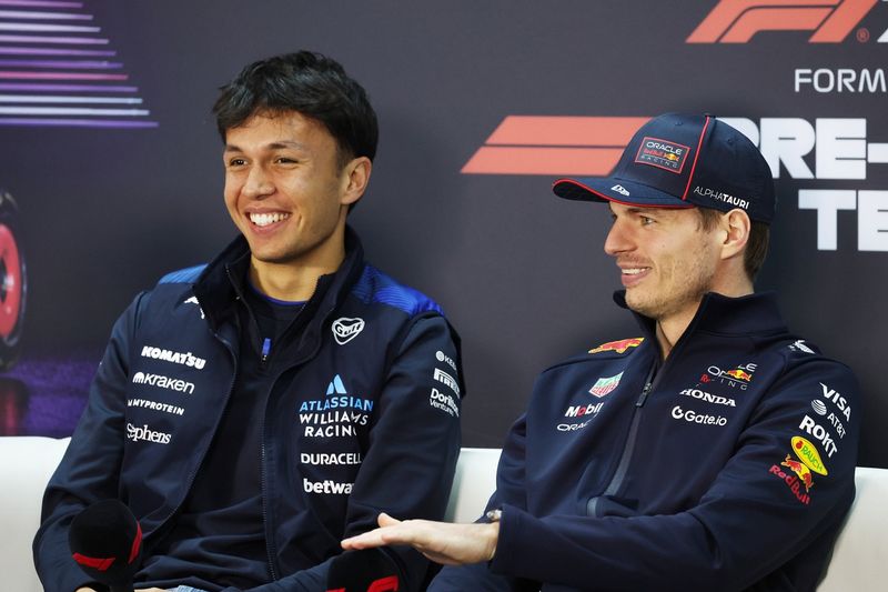 Max Verstappen, Red Bull Racing, Alex Albon, Williams