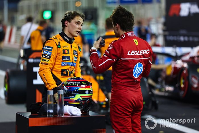 Charles Leclerc, Ferrari, Oscar Piastri, McLaren