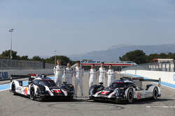 #1 Porsche Team, Porsche 919 Hybrid: Timo Bernhard, Mark Webber, Brendon Hartley, #2 Porsche Team Po