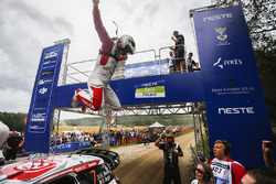 Il vincitore Kris Meeke, Citroën DS3 WRC, Citroën World Rally Team