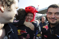 Yarış galibi Sebastian Vettel, Red Bull Racing
