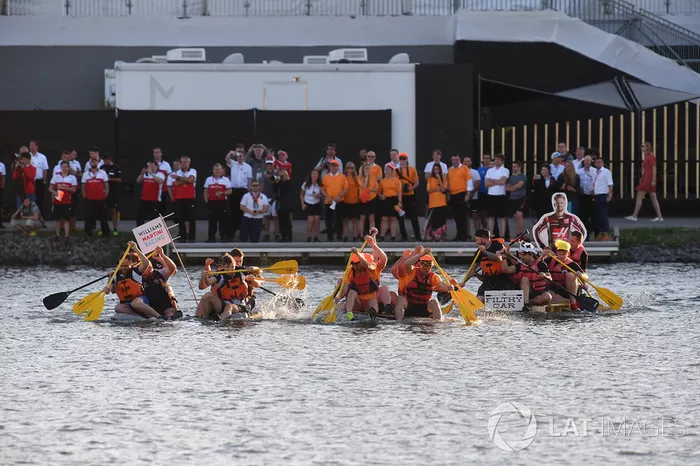 The raft race