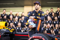 Daniel Ricciardo, Red Bull Racing en la foto del equipo Red Bull Racing
