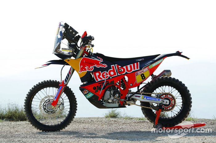 La moto de Toby Price, Red Bull KTM Factory Team