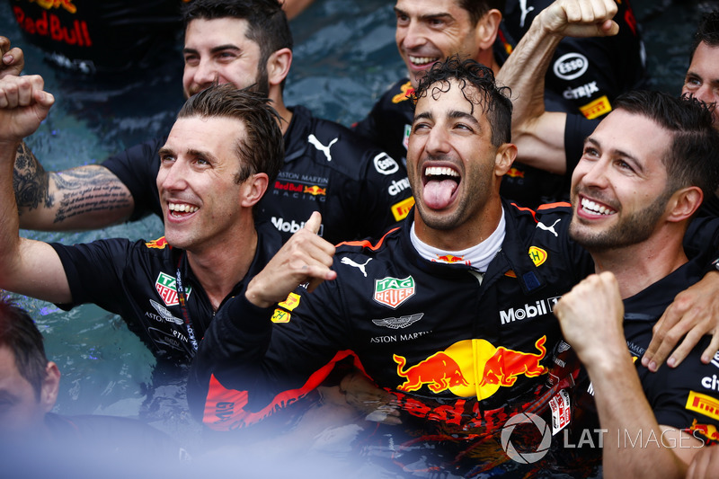 Победитель Даниэль Рикардо, Red Bull Racing