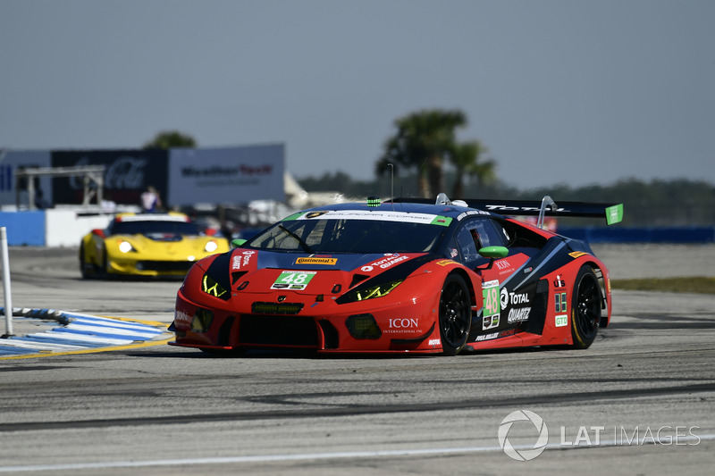 #48 Paul Miller Racing Lamborghini Huracan GT3, GTD: Madison Snow, Bryan Sellers, Bryce Miller