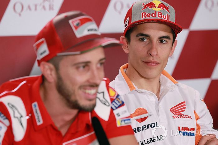 Andrea Dovizioso, Ducati Team, Marc Márquez, Repsol Honda Team