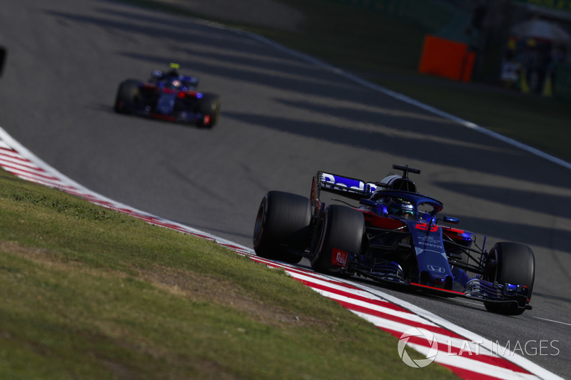 Brendon Hartley, Toro Rosso STR13, Pierre Gasly, Toro Rosso STR13