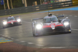 #8 Toyota Gazoo Racing Toyota TS050: Sébastien Buemi, Kazuki Nakajima, Fernando Alonso, #7 Toyota Gazoo Racing Toyota TS050: Mike Conway, Kamui Kobayashi, Jose Maria Lopez