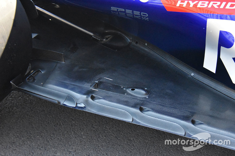 Детали днища Toro Rosso STR13