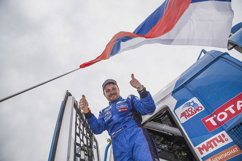 Truck winner Eduard Nikolaev, Team KAMAZ Master