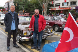 İstanbul Klasik Otomobilciler Derneği 29 Ekim konvoyu