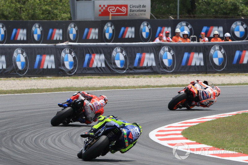 Марк Маркес, Repsol Honda Team, Андреа Довіціозо, Ducati Team, Валентино Россі, Yamaha Factory Racing