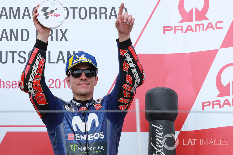 Podium: third place Maverick Viñales, Yamaha Factory Racing