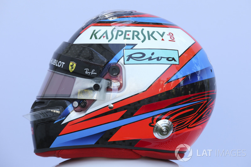 Kimi Raikkonen, Ferrari helmet